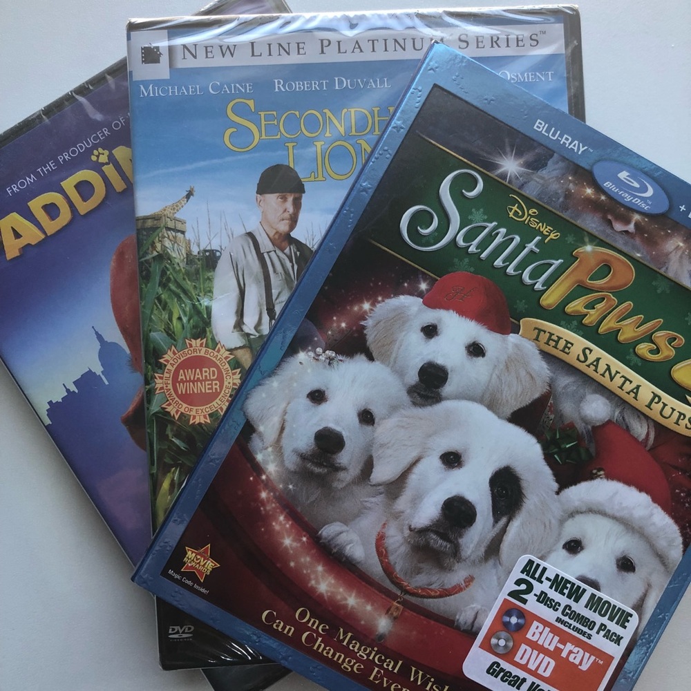 Brand new dvd // blue ray // dvd set // never used